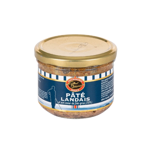 Pâté landais foie gras 20% GASTRONOMIE BASQUE