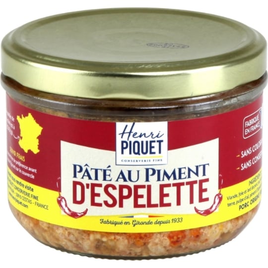 Pâté au piment d'Espelette H. PIQUET
