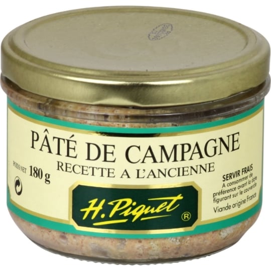 Pâté de campagne recette à l'ancienne H. PIQUET