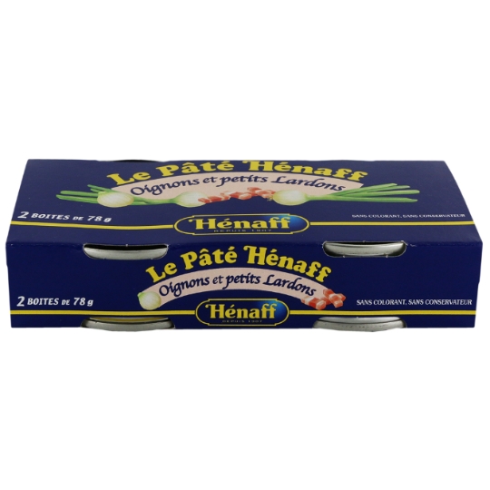 Pâté oignons et petits lardons HENAFF