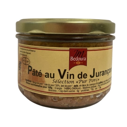 Pâté  au vin de Jurançon JM BEDOURA