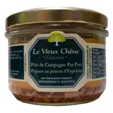 Pâté de Campagne Pur Porc Piquant au Piment d'Espelette LE VIEUX CHENE