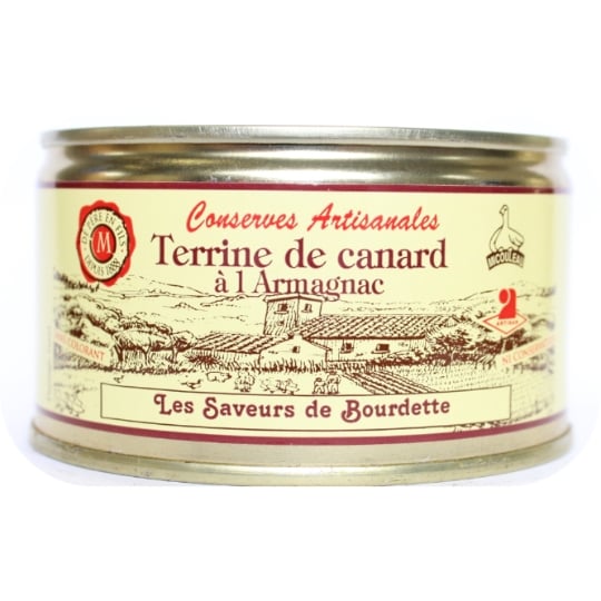 Terrine de Canard à l'Armagnac LES SAVEURS DE BOURDETTE
