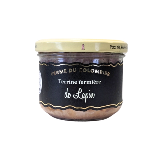 Terrine Fermière de Lapin LES SAVEURS DU COLOMBIER