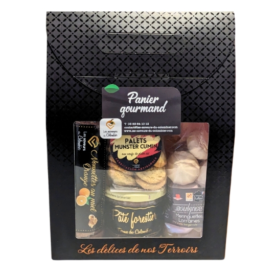 Panier Gourmant Les Délices de nos Terroirs LES SAVEURS DU COLOMBIER