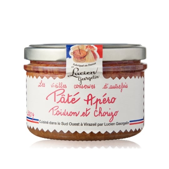 Pté apero aux poivrons & chorizo LUCIEN GEORGELIN