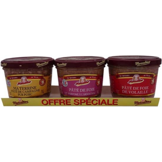 Pâté assortiment MERCADIER