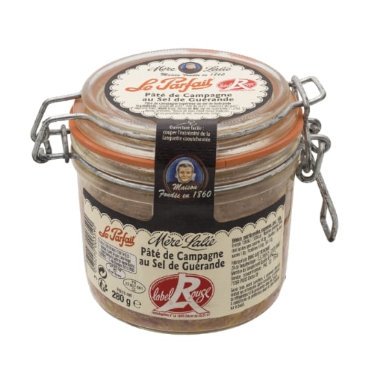 Terrine de campagne au sel de Guérande Label rouge MERE LALIE