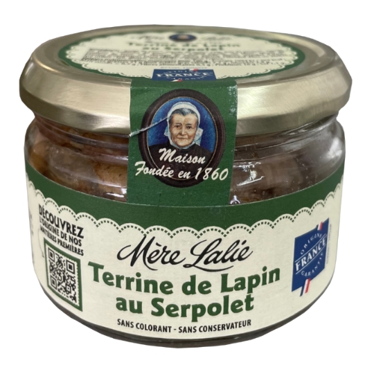 Terrine de lapin au serpolet MERE LALIE