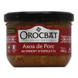 Plat cuisiné Axoa de porc Espelette OROCBAT