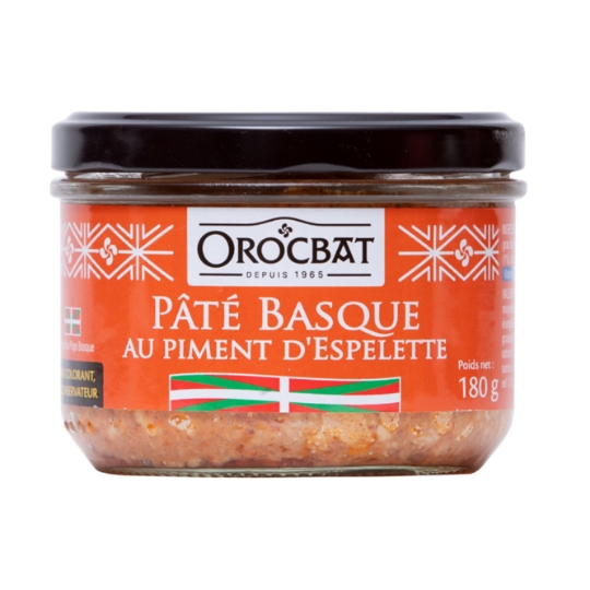 Pâté basque au piment d'Espelette OROCBAT