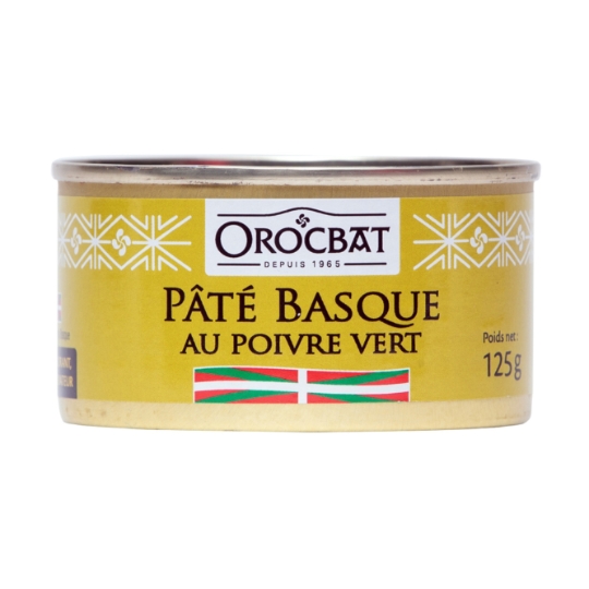 Pâté Basque au poivre vert OROCBAT