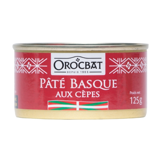 Pâté Basque aux cèpes OROCBAT
