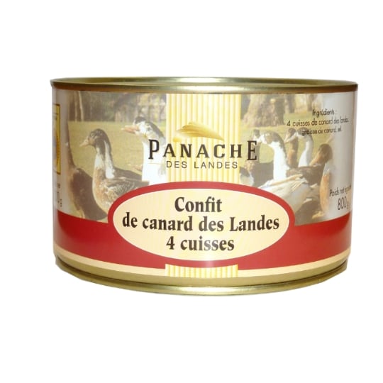Cuisse de canard confites PANACHE DES LANDES