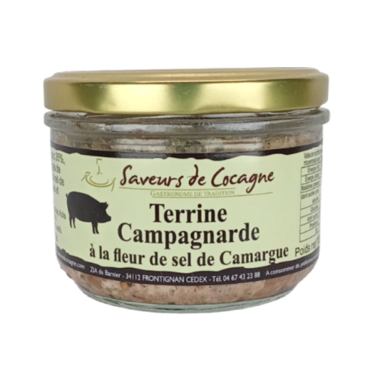 Terrine Campagnarde à la Fleur de Sel de Camargue SAVEURS DE COCAGNE