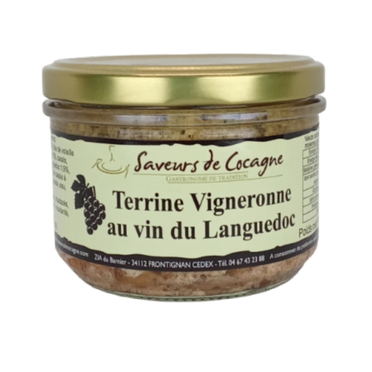 Terrine Vigneronne au Vin du Languedoc SAVEURS DE COCAGNE