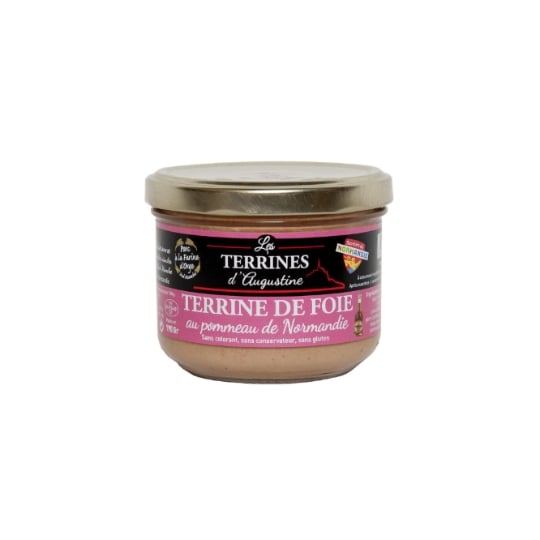 Terrine de foie au pommeau de Normandie