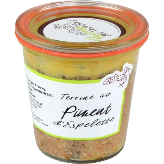 Pâté terrine au piment d'Espelette