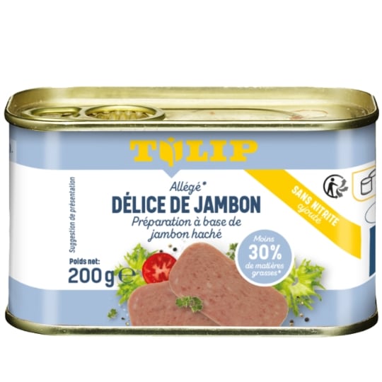Délice de Jambon sans Nitrite TULIP