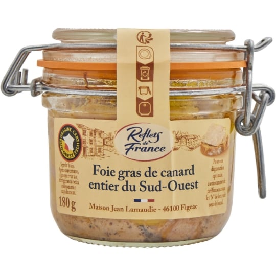 Foie Gras Entier de Canard du Sud-Ouest IGP REFLETS DE FRANCE