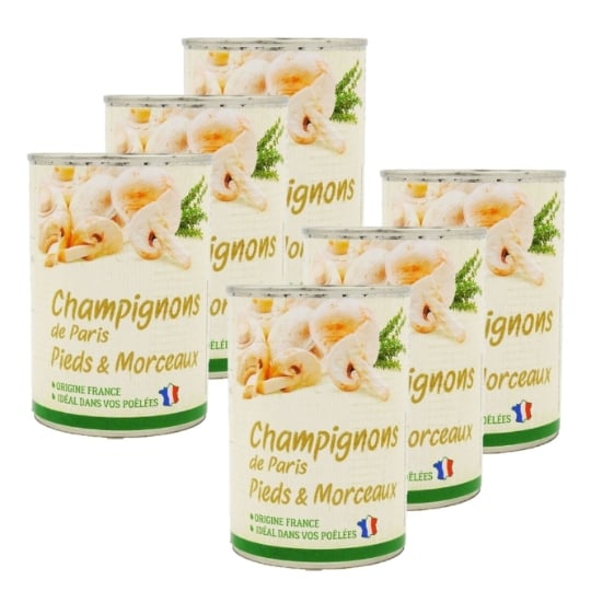 Champignon Paris Pieds Et Morceaux - France - Agidra AGIDRA