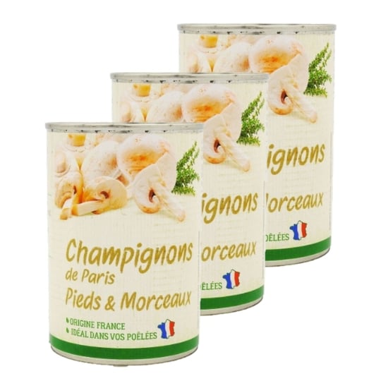 Champignon Paris Pieds Et Morceaux - France - Agidra AGIDRA