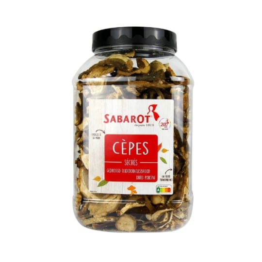 Cèpes Extra Séchés Pot 500g - Sabarot SABAROT