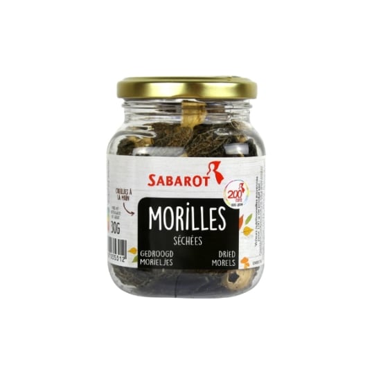 Morilles Extra Séchées Pot 30g - Sabarot SABAROT
