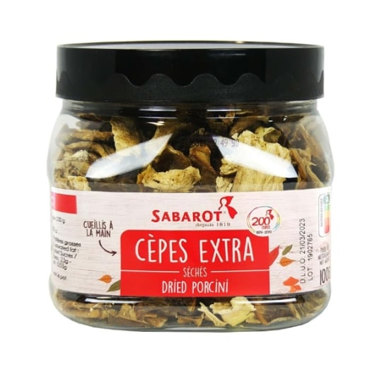Cèpes Extra Séchés Pot 100g - Sabarot SABAROT