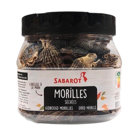 Morilles Extra Séchées Pot 100g - Sabarot SABAROT