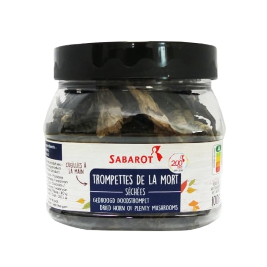 Trompettes De La Mort Séchées Pot 100g - Sabarot SABAROT