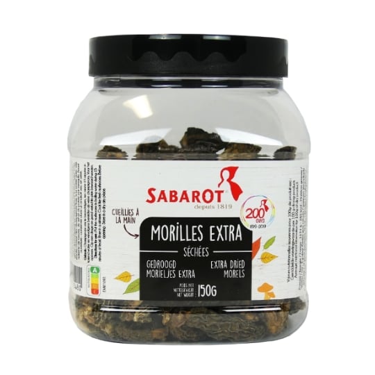 Morilles Extra Séchées Pot 150g - Sabarot SABAROT