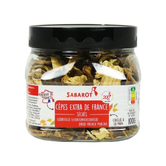 Cèpes Extra Séchés France Pot 100g - Sabarot SABAROT