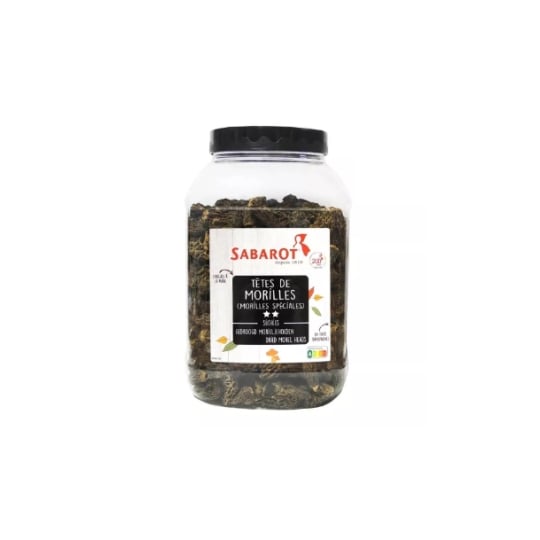 Morilles Spéciales (sans Queues) Séchées Pot 400g - Sabarot SABAROT