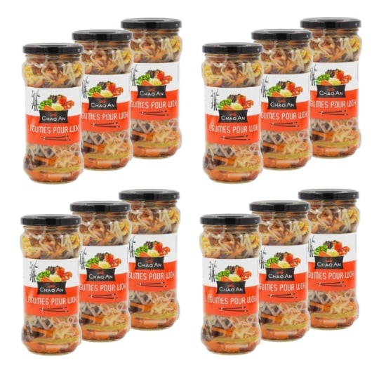 Légumes Pour Wok - Chao'an - Bocal 330g CHAO'AN