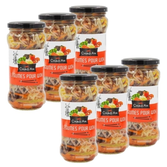 Légumes Pour Wok - Chao'an - Bocal 330g CHAO'AN