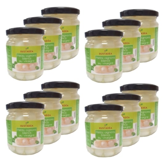 Petits Oignons Blancs Au Vinaigre - Gustadéa GUSTADÃ‰A