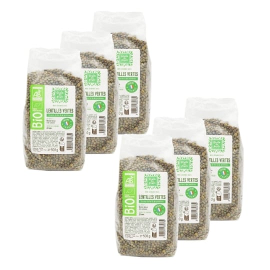Lentille Verte Bio - France - Grain De Frais GRAIN DE FRAIS