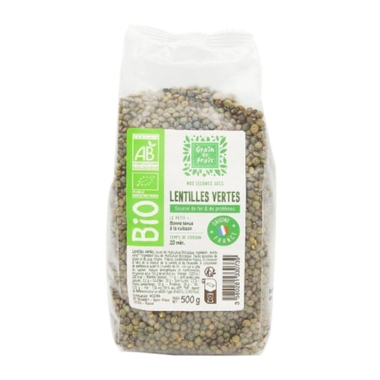Lentille Verte Bio - France - Grain De Frais GRAIN DE FRAIS