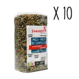 Sabarot - Lot 10 X Méli-mélo De Lentilles - Sachet 1kg SABAROT