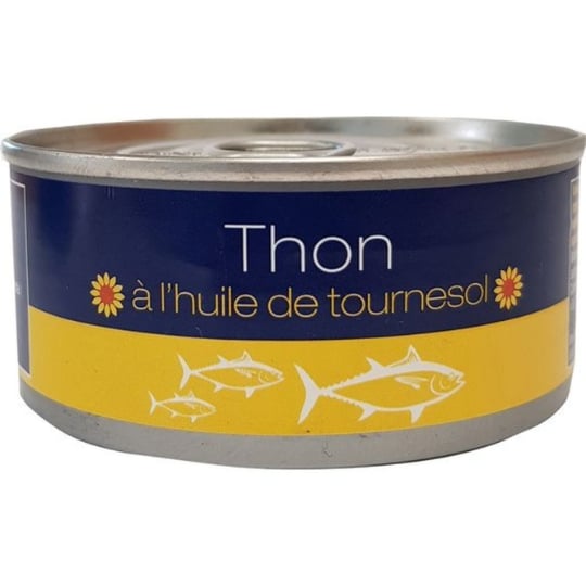 Thon Entier À L'huile De Tournesol - Boîte 160g AGIDRA