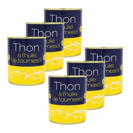 Thon Entier À L'huile De Tournesol - Agidra AGIDRA