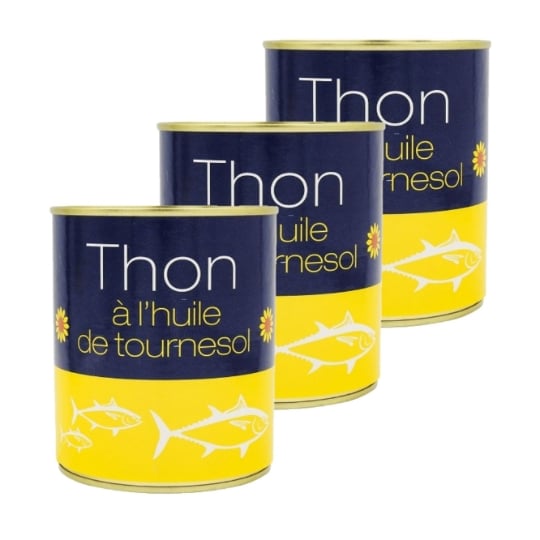 Thon Entier À L'huile De Tournesol - Agidra AGIDRA