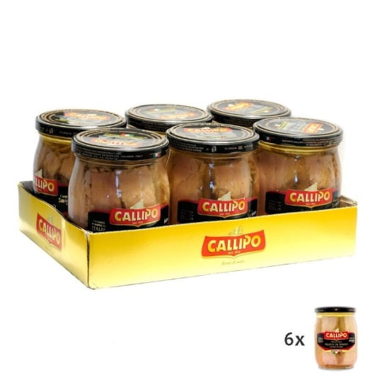 Filets De Thon Callipo À L'huile D'olive Riserva Oro 550 Gr X 6 GIACINTO CALLIPO