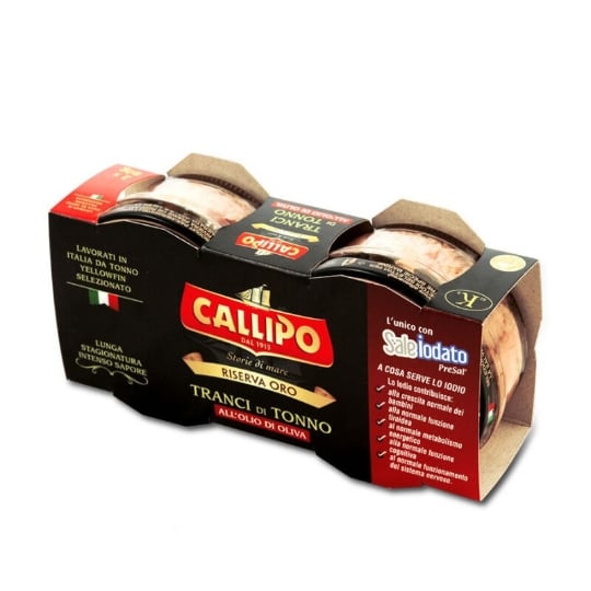Tranches De Thon Callipo À L'huile D'olive Riserva Oro 70 Gr X 2 GIACINTO CALLIPO