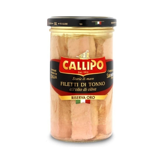 Filets De Thon Callipo À L'huile D'olive Riserva Oro 250 Gr GIACINTO CALLIPO