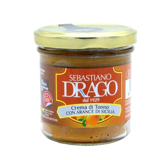 Pâté De Thon Et Oranges De Sicile 130 Gr SEBASTIANO DRAGO