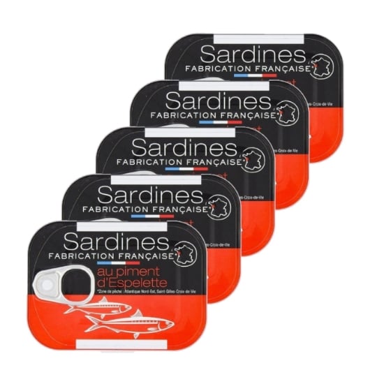 Sardines Au Piment D'espelette - Agidra AGIDRA