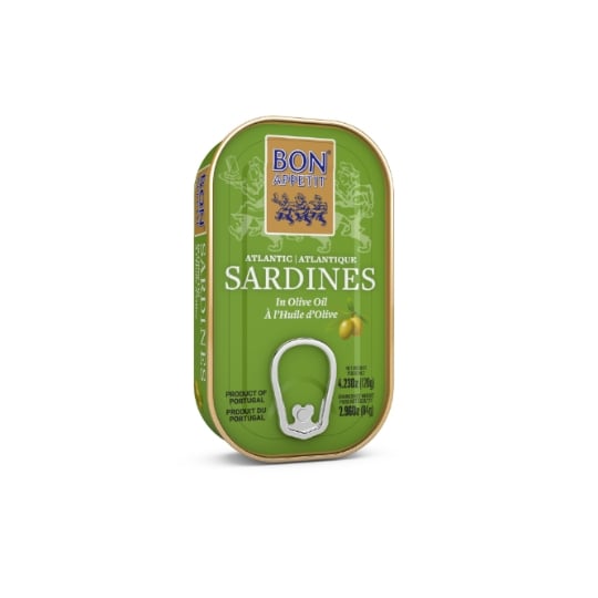 Sardines à l'Huile d'Olive BON APPETIT BON APPETIT