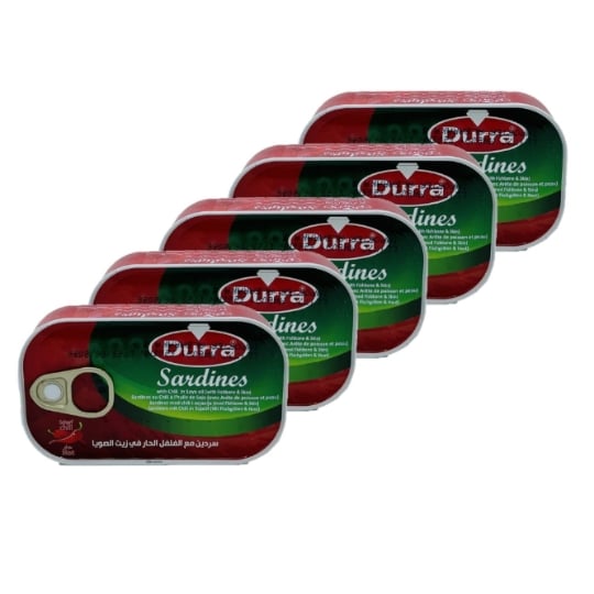 Sardine Piquante À L'huile De Soja - Durra DURRA